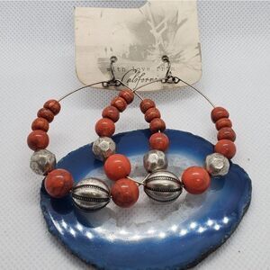 NWT With Love From California Dangling Earrings